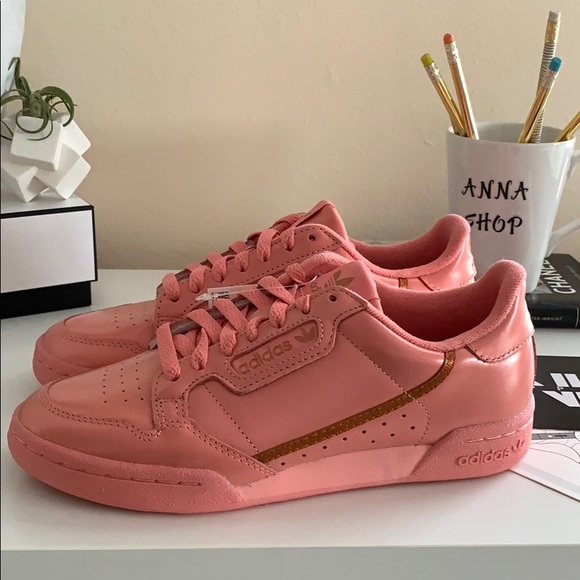 NWT Adidas continental 80 pink leather - Picture 6 of 10